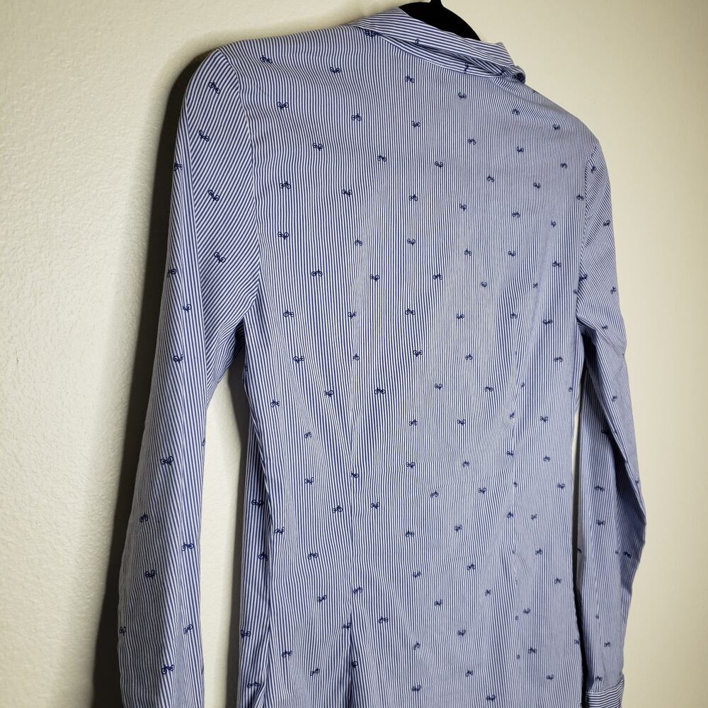 Zara Basic| Bicycle Pattern Button Down - image 4